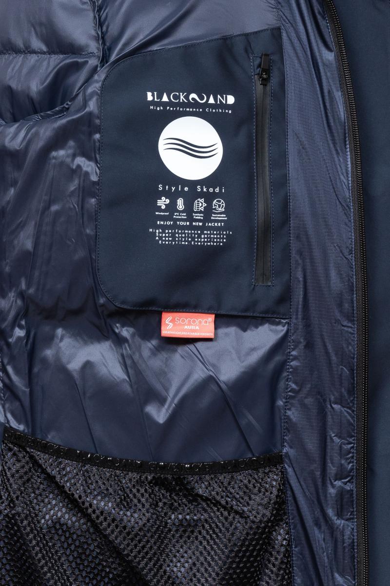 Пуховик BLACK SAND M2424309-10/BLUE NAVY