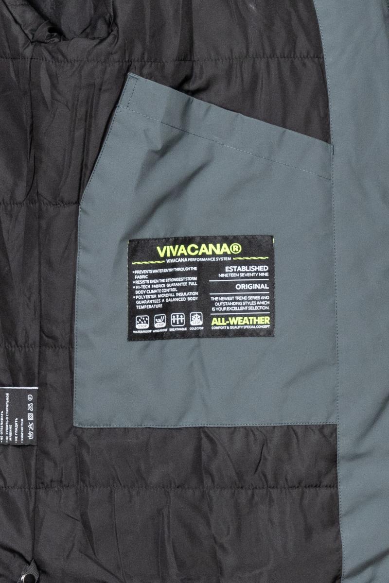Куртка VIVACANA 64S-706M/GREEN GRAY/6627