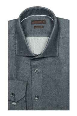 Фото рубашки Приталенный силуэт Рубашка ENRICO CERINI, цвет серый