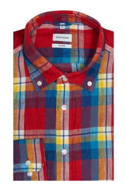Фото рубашки Shaped Fit Рубашка SEIDENSTICKER, цвет красный