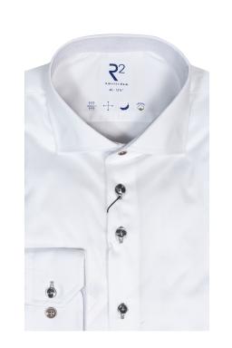 Фото рубашки Приталенный силуэт Рубашка R2, цвет белый