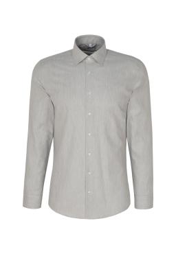 Фото рубашки Shaped Fit Рубашка SEIDENSTICKER, цвет светло-серый
