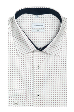 Фото рубашки Полуприлегающий силуэт Рубашка SEIDENSTICKER, цвет красный