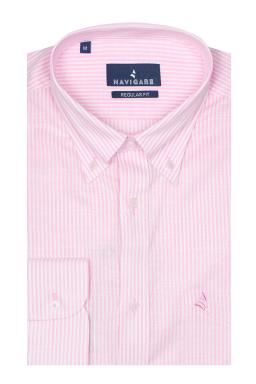 Фото рубашки Прямой силуэт Рубашка NAVIGARE, цвет розовый