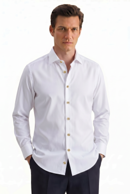 Фото рубашки Shaped Fit Рубашка SEIDENSTICKER, цвет белый