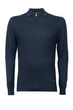 Джемпер-поло ENRICO CERINI 244111/NAVY