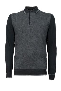 Джемпер-поло ENRICO CERINI 244013/BLACK