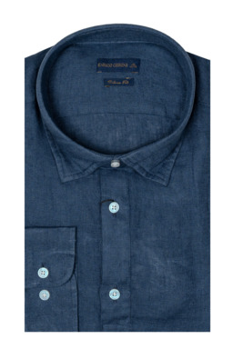 Фото рубашки Milano Fit Рубашка ENRICO CERINI, цвет синий